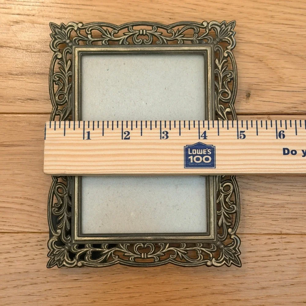 Ornate Metal Picture Frame Set Weston Gallery Vintage Style Victorian Style